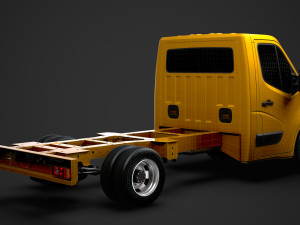 opel movano singlecab dw e20 chassis 2014 Modelo 3D