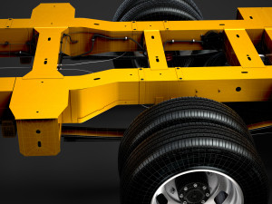 opel movano singlecab dw e20 chassis 2014 Modelo 3D