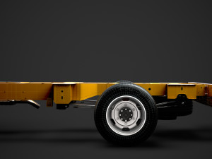 opel movano singlecab dw e20 chassis 2014 Modelo 3D