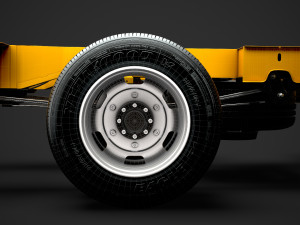 opel movano singlecab dw e20 chassis 2014 Modelo 3D