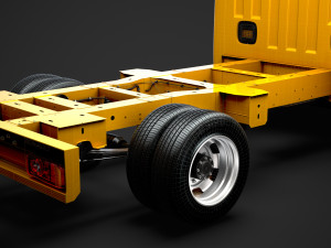 opel movano singlecab dw e20 chassis 2014 Modelo 3D