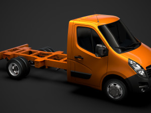 opel movano singlecab dw e20 chassis 2020 3D Model