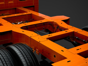 opel movano singlecab dw e20 chassis 2020 3D Model