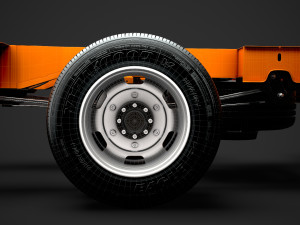 opel movano singlecab dw e20 chassis 2020 3D Model