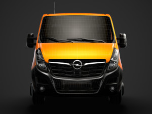opel movano singlecab dw e20 chassis 2020 3D Model