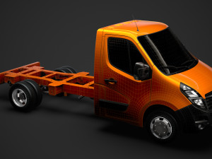 opel movano singlecab dw e20 chassis 2020 3D Model