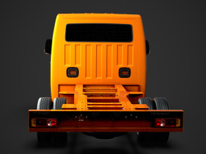 opel movano singlecab dw e20 chassis 2020 3D Model