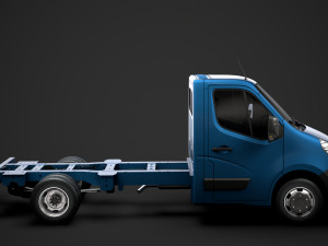 renault master singlecab dw e20 chassis 2010 3D Модель