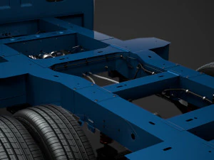 renault master singlecab dw e20 chassis 2010 3D Model