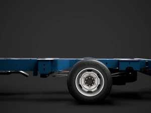 renault master singlecab dw e20 chassis 2010 3D Model