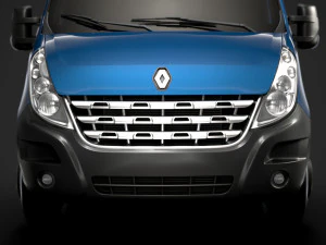 renault master singlecab dw e20 chassis 2010 3D Model