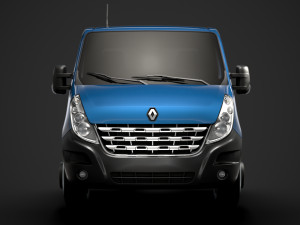 renault master singlecab dw e20 chassis 2010 3D Модель