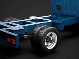 renault master singlecab dw e20 chassis 2010 3D Model