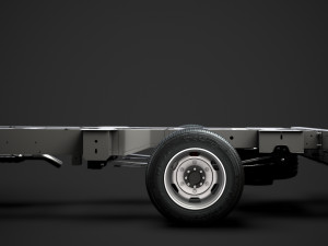 renault master singlecab dw e20 chassis 2014 Model 3D