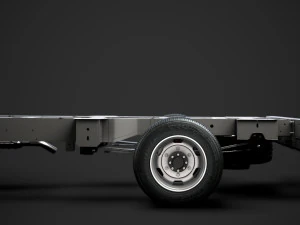 renault master singlecab dw e20 chassis 2014 3D Model