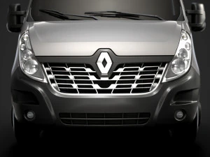 renault master singlecab dw e20 chassis 2014 3D Model