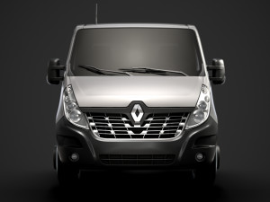 renault master singlecab dw e20 chassis 2014 Model 3D