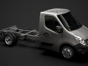 renault master singlecab dw e20 chassis 2014 Model 3D