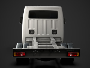 renault master singlecab dw e20 chassis 2014 Model 3D