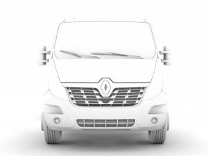 renault master singlecab dw e20 chassis 2014 Model 3D