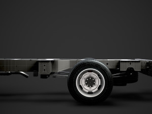 renault master singlecab dw e20 chassis 2014 Model 3D