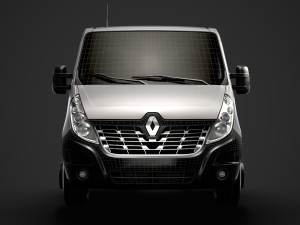 renault master singlecab dw e20 chassis 2014 Model 3D