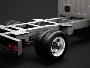 renault master singlecab dw e20 chassis 2014 Model 3D