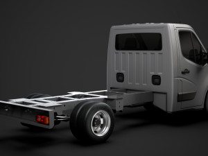 renault master singlecab dw e20 chassis 2020 Model 3D