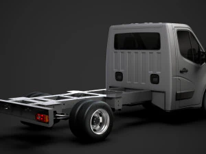 renault master singlecab dw e20 chassis 2020 3D Model