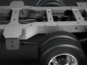 renault master singlecab dw e20 chassis 2020 3D Model