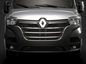 renault master singlecab dw e20 chassis 2020 Model 3D