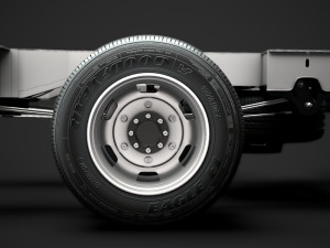renault master singlecab dw e20 chassis 2020 Model 3D