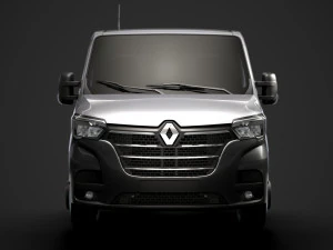 renault master singlecab dw e20 chassis 2020 3D Model