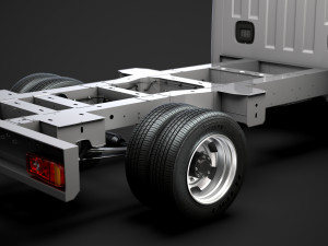 renault master singlecab dw e20 chassis 2020 Model 3D