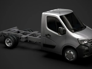renault master singlecab dw e20 chassis 2020 3D Model