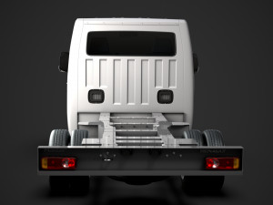 renault master singlecab dw e20 chassis 2020 Model 3D