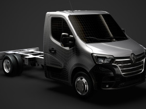 renault master singlecab dw e20 chassis 2020 Model 3D