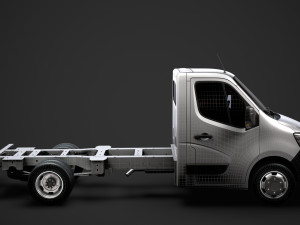 renault master singlecab dw e20 chassis 2020 Model 3D