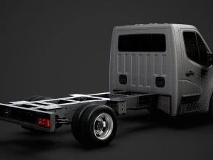renault master singlecab dw e20 chassis 2020 3D Model