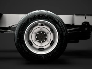 renault master singlecab dw e20 chassis 2020 3D Model