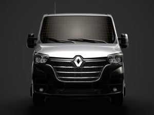 renault master singlecab dw e20 chassis 2020 Model 3D