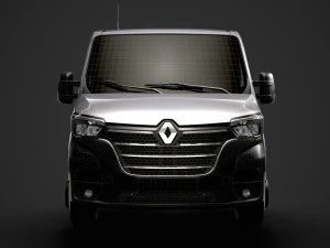 renault master singlecab dw e20 chassis 2020 3D Model