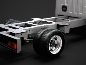 renault master singlecab dw e20 chassis 2020 Model 3D