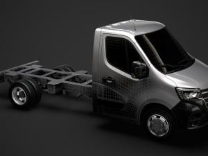 renault master singlecab dw e20 chassis 2020 Model 3D