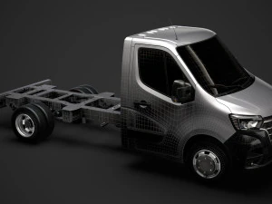 renault master singlecab dw e20 chassis 2020 3D Model
