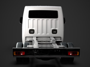 renault master singlecab dw e20 chassis 2020 Model 3D