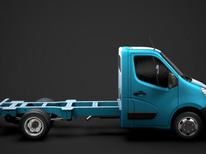 vauxhall movano singlecab dw e20 chassis 2014 Modelo 3D