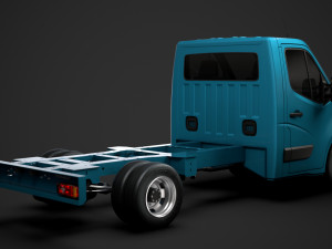 vauxhall movano singlecab dw e20 chassis 2014 Modelo 3D