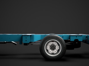 vauxhall movano singlecab dw e20 chassis 2014 Modelo 3D