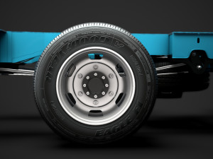 vauxhall movano singlecab dw e20 chassis 2014 Modelo 3D
